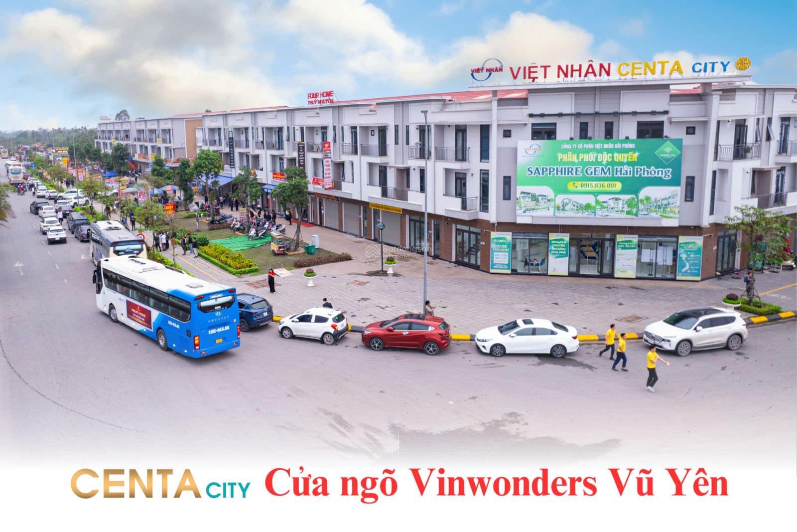 Shophouse Centa City 75m² giá 6,6 tỷ - Vị trí siêu đắc địa Hải Phòng!