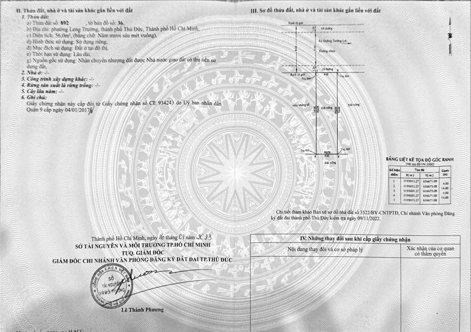 Đất nền KDC Nam Khang Residence 56m² giá 4.48 tỷ - Cơ hội vàng cho đầu tư!