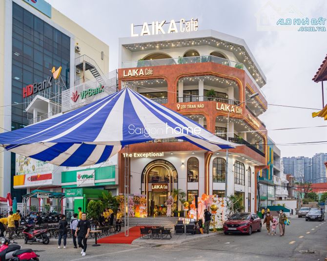 Nhà góc 2 mặt tiền 262 Trần Não 160m² Quận 2 - Cơ hội hiếm có!