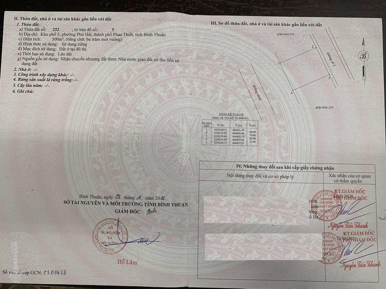 Lô đất A8 Diamond Bay Phan Thiết 300m² giá 5.85 tỷ - Cơ hội vàng đầu tư!