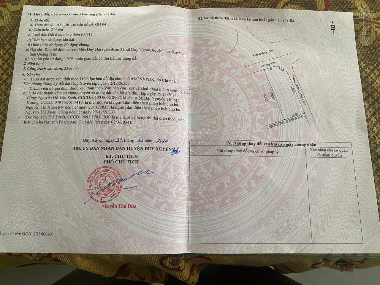 Bán đất Hoiana Resort & Golf 244.6m² giá 3 tỷ - Cơ hội đầu tư hấp dẫn!