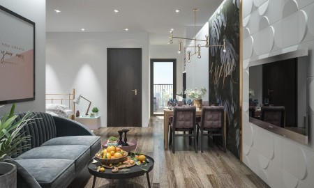 Căn hộ Aqua Park Bắc Giang 70m² giá 4.5 triệu - Sẵn sàng vào ở!