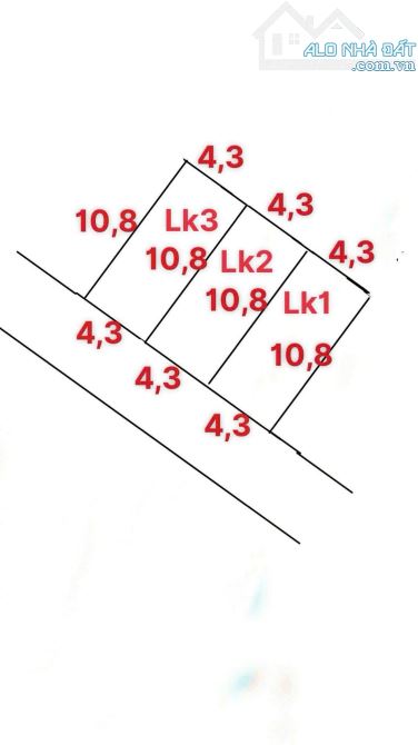 3 Lô đất liền kề 46m² tại Văn Giang chỉ 1,75 tỷ - Cơ hội đầu tư tuyệt vời!