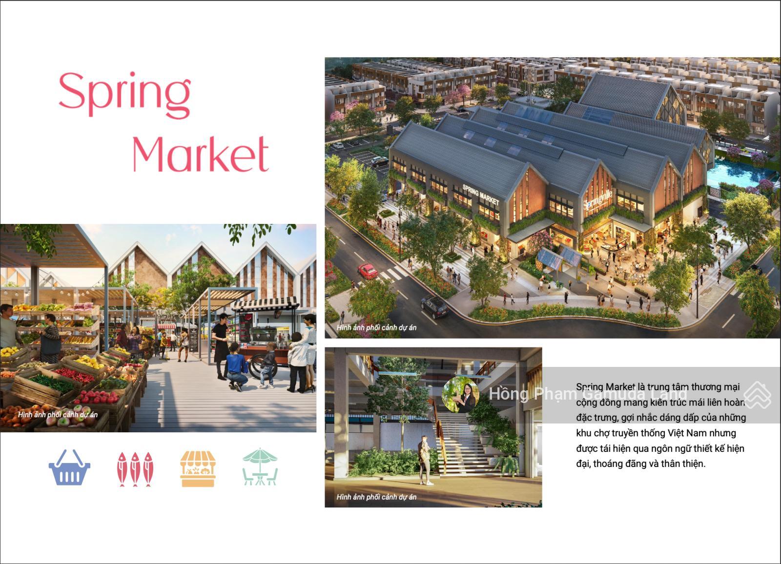 Nhà phố Spring Ville 107m² giá 9 tỷ - Cơ hội đầu tư đẳng cấp!