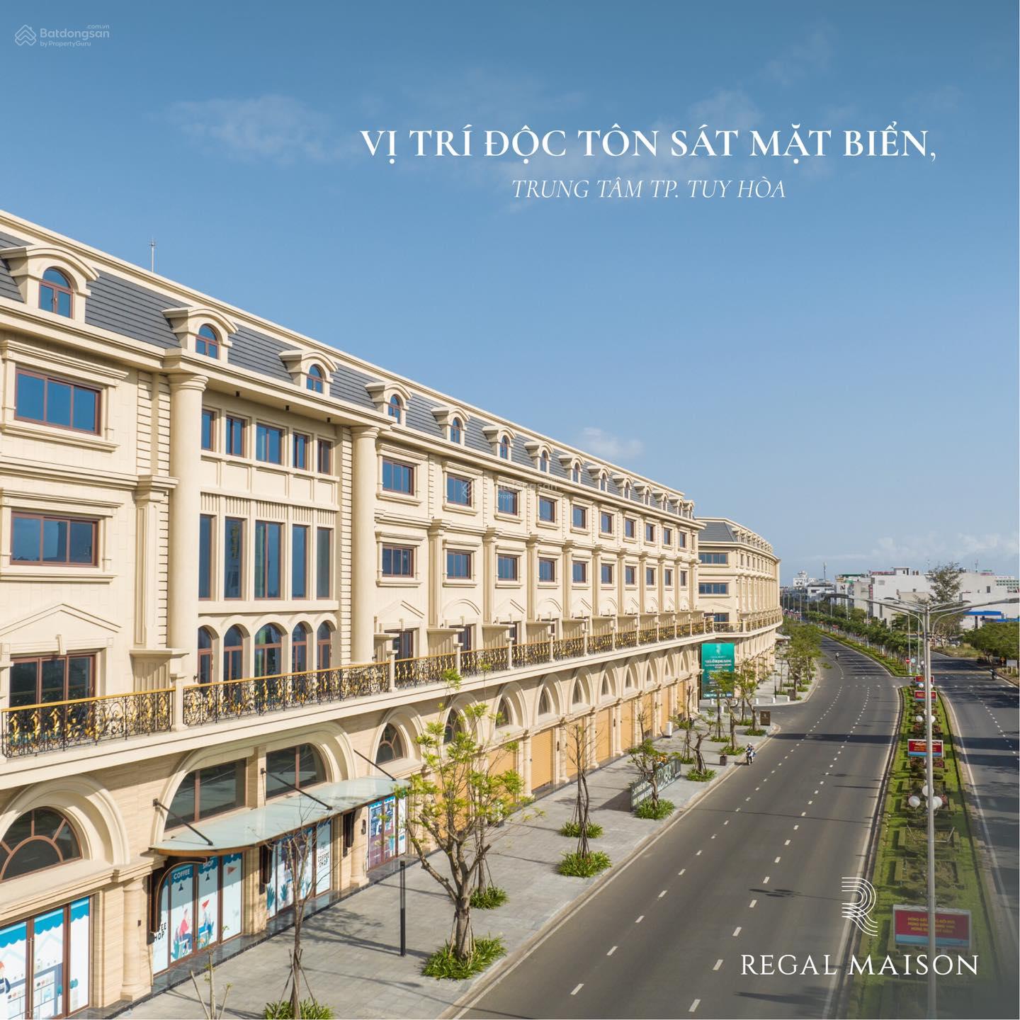 Shophouse Regal Maison Phú Yên 154m² giá 24 tỷ - Cơ hội đầu tư hấp dẫn!