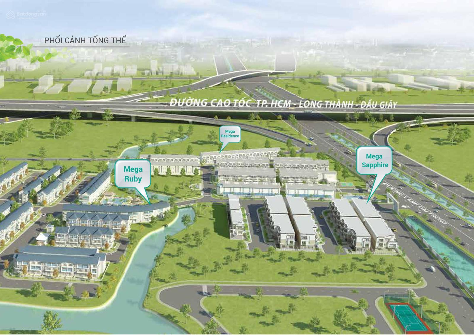 Nhà phố Mega Sapphire 85m² giá 11,5 tỷ - Cơ hội vàng đầu tư!