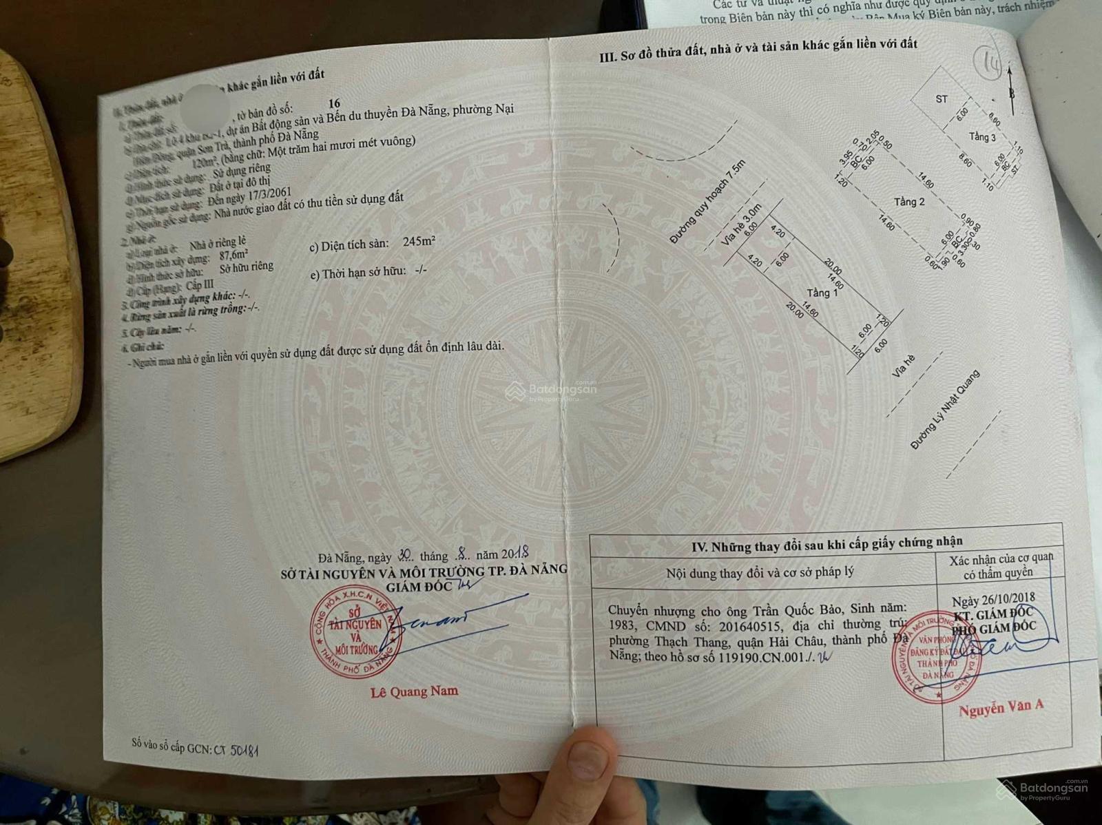 Shophouse 3 tầng Lý Nhật Quang 120m² giá 12,5 tỷ - Cơ hội đầu tư vàng!