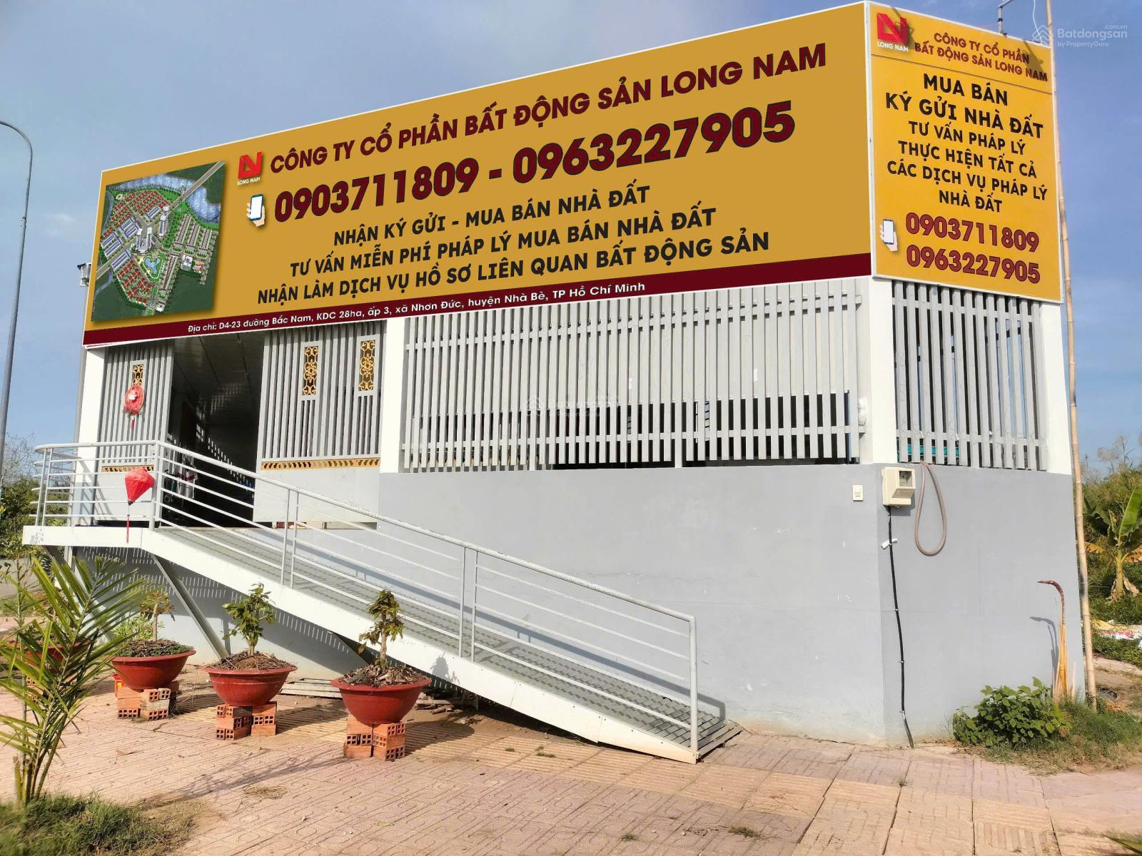 Đất thổ cư 120m² sổ hồng riêng Nhơn Đức, Nhà Bè chỉ 5.4 tỷ - Cơ hội đầu tư tốt!