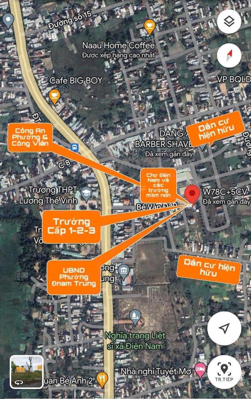 Đất nền khu phố chợ Điện Nam Trung 112m² giá 1.95 tỷ - Cơ hội đầu tư hấp dẫn!