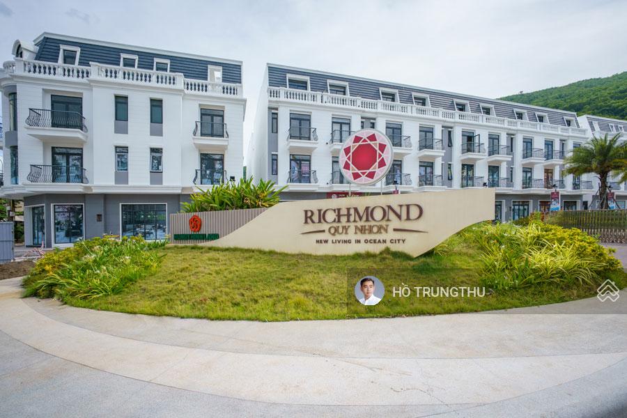 Nhà phố Richmond Quy Nhơn 87.75m² giá 5.7 tỷ - Cơ hội đầu tư hấp dẫn!