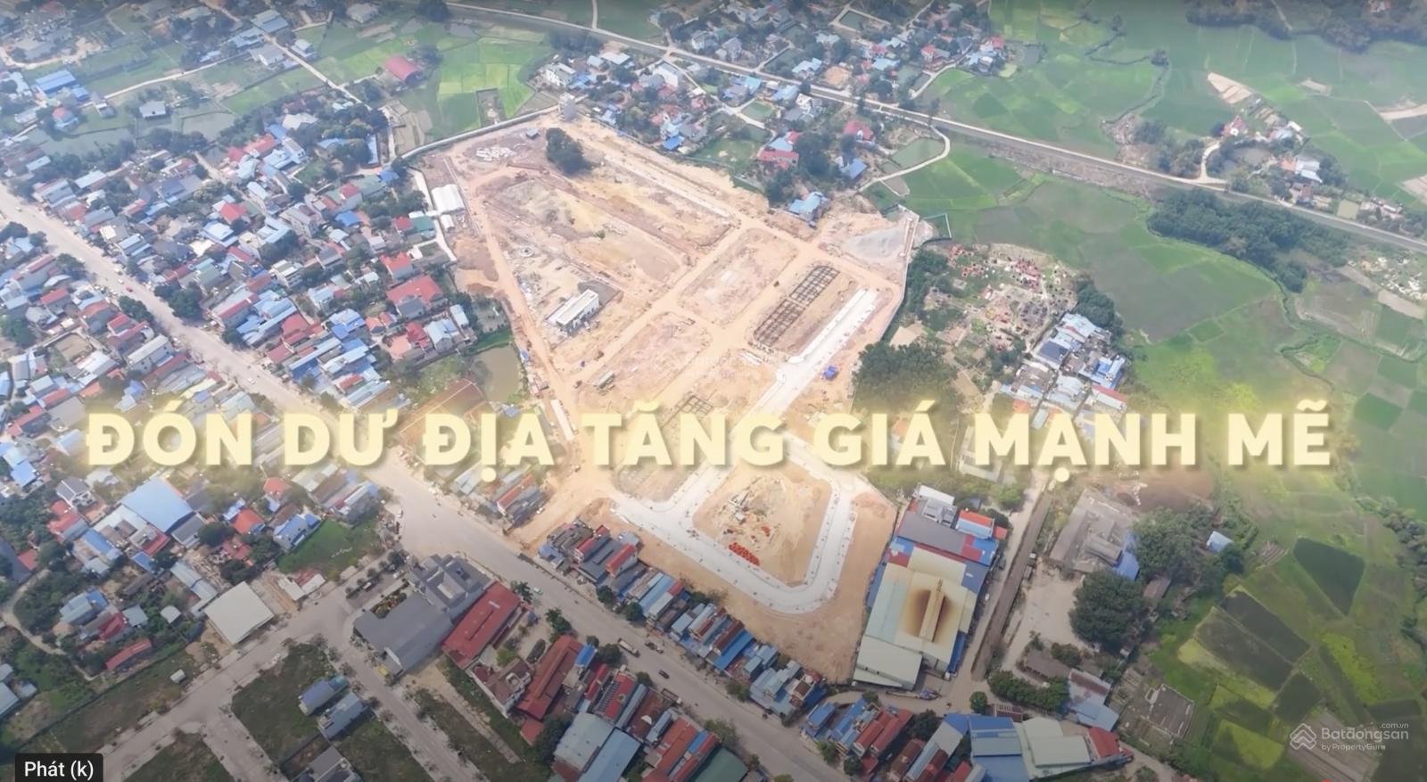 Đất nền Phổ Yên City Rise 70m² giá chỉ 510 triệu - Cơ hội đầu tư hiếm có!