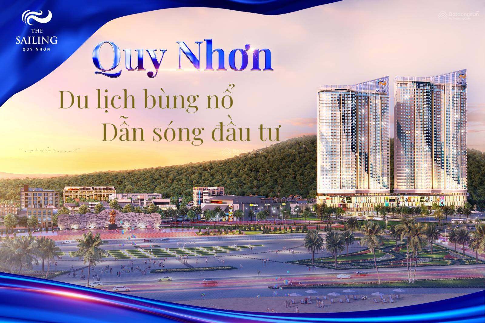 Căn hộ The Sailing Quy Nhơn 46.6m² giá 2.4 tỷ - Cơ hội đầu tư lý tưởng!
