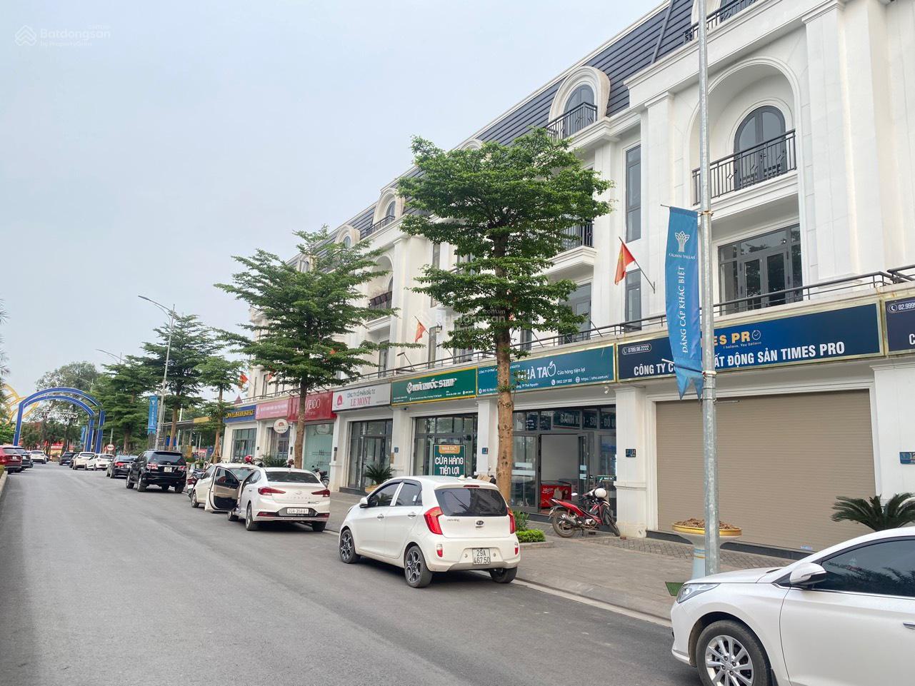 Shophouse 108m² giá thỏa thuận tại Crown Villas Thái Nguyên - Cơ hội đầu tư hiếm
