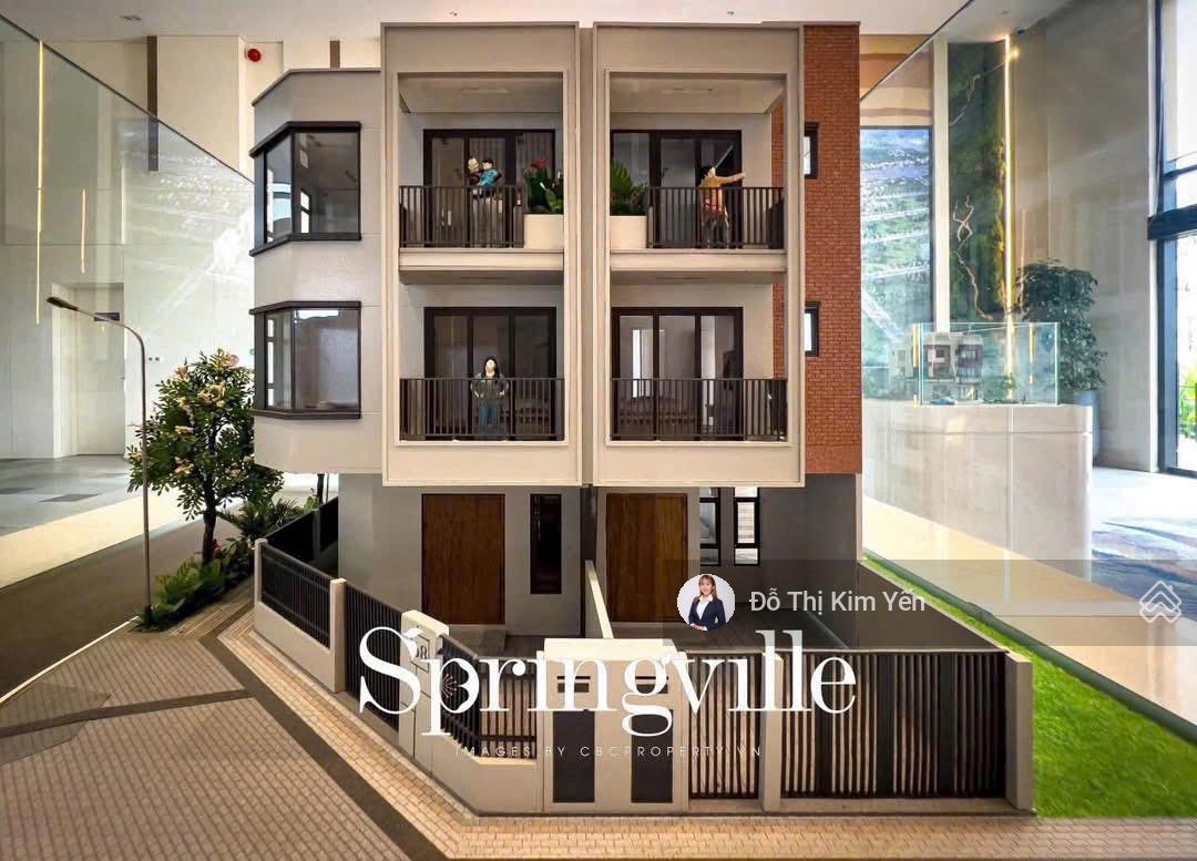 Townhouse 3 tầng Spring Ville 90m² giá chỉ từ 8.2 tỷ - Cơ hội đầu tư hiếm có!