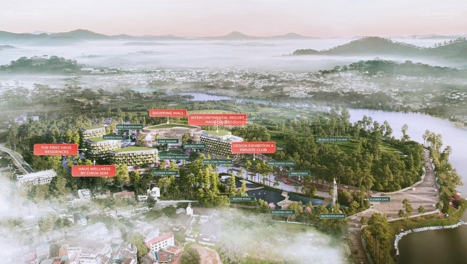 Căn hộ Sky Villa 3PN Haus Đà Lạt 166.9m² giá 54 tỷ - Thiết kế đẳng cấp!