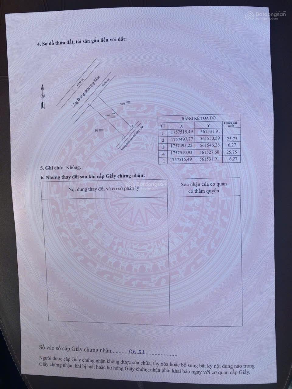 Lô đất Cồn Thu 161.5m² giá 5 tỷ - Cơ hội hiếm có tại Hội An!