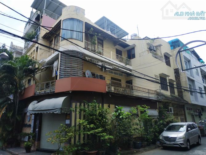 Cho thuê nhà 4 tầng 396m² giá 39.8 triệu - Căn góc Phường 4 Tân Bình