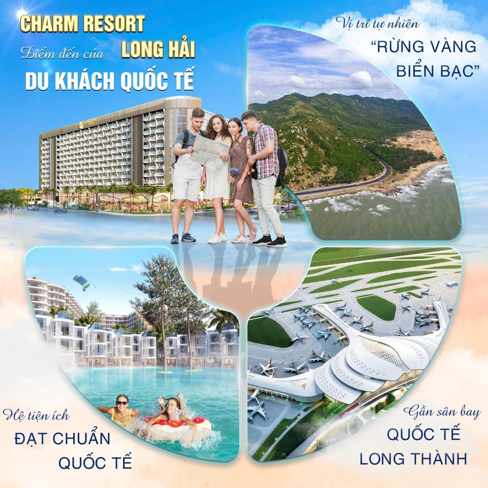 Căn hộ Charm Long Hải 38m² giá thỏa thuận - Đầu tư sinh lời bền vững!