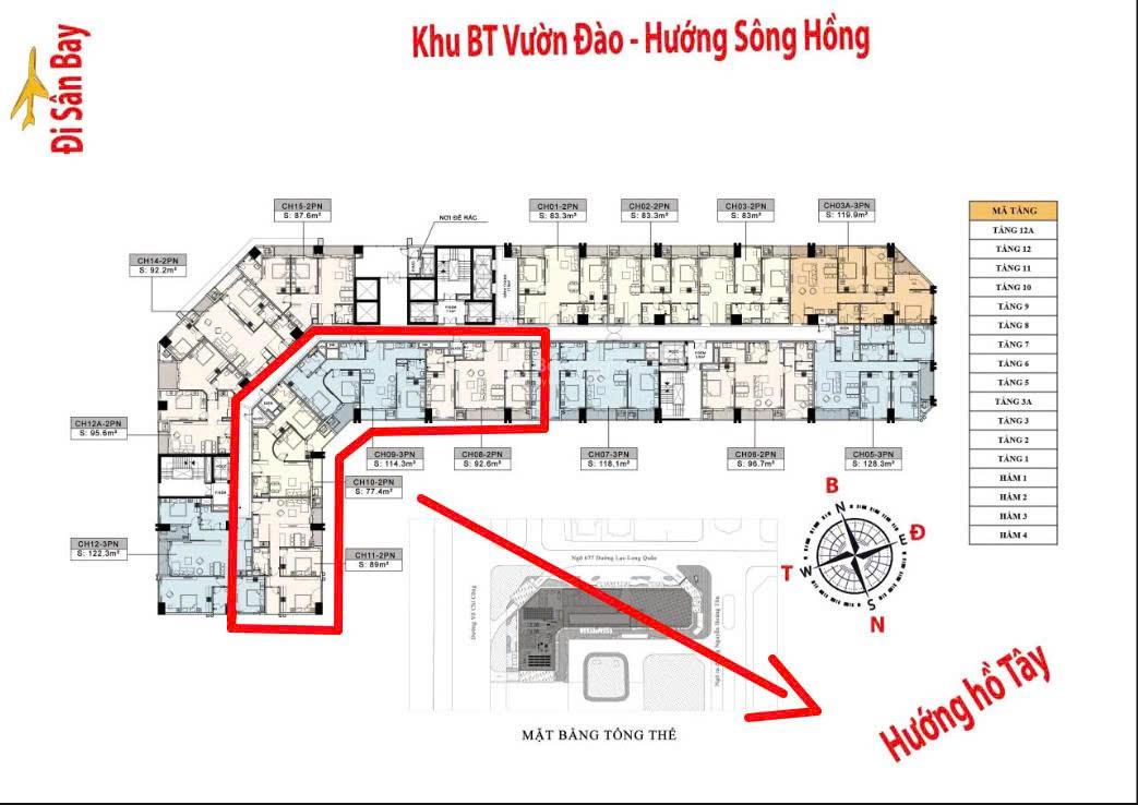 Căn hộ Skyline Tây Hồ 77m² giá 10.4 tỷ - Cơ hội đầu tư hiếm có!
