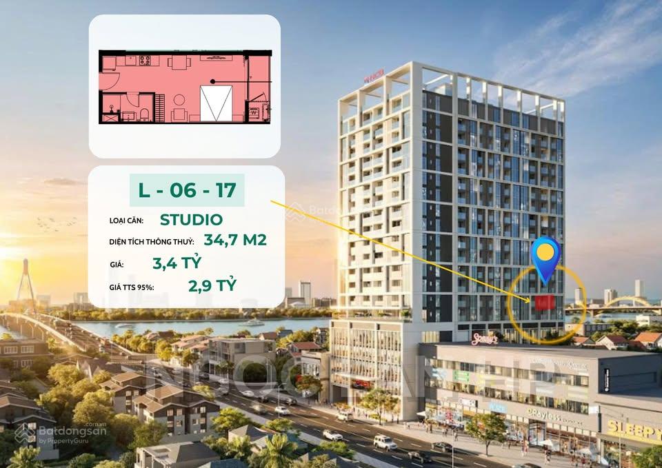 Căn hộ Sun Solar 34.7m² giá 2,9 tỷ - Cơ hội hiếm có!