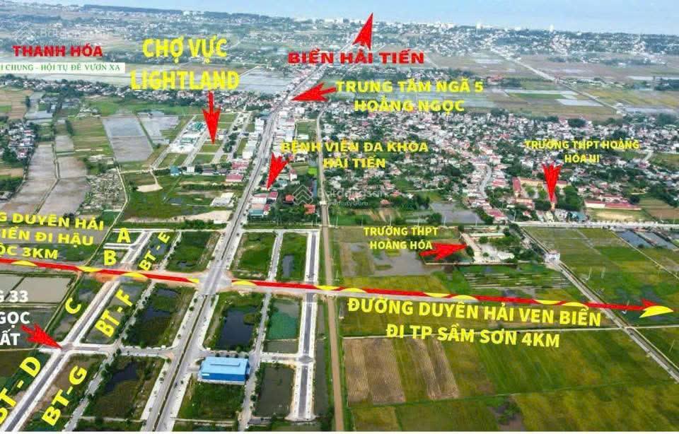 Lô đất LK2B27 - 100m² giá 1.3 tỷ tại Lightland Hải Tiến - Cơ hội đầu tư hiếm có!