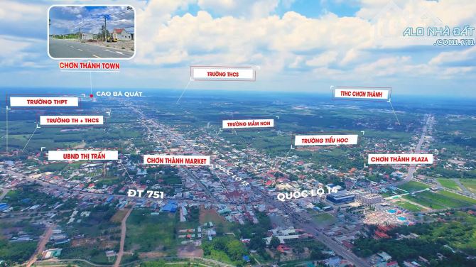 Bán đất nền 135m² giá 600 triệu - Cơ hội đầu tư tại Chơn Thành