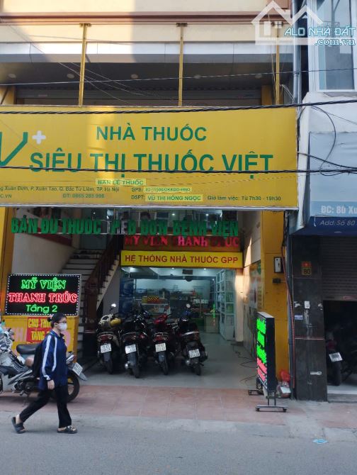Cho thuê nhà mặt phố Xuân Đỉnh 160m² giá 17 triệu - Cơ hội hiếm có!