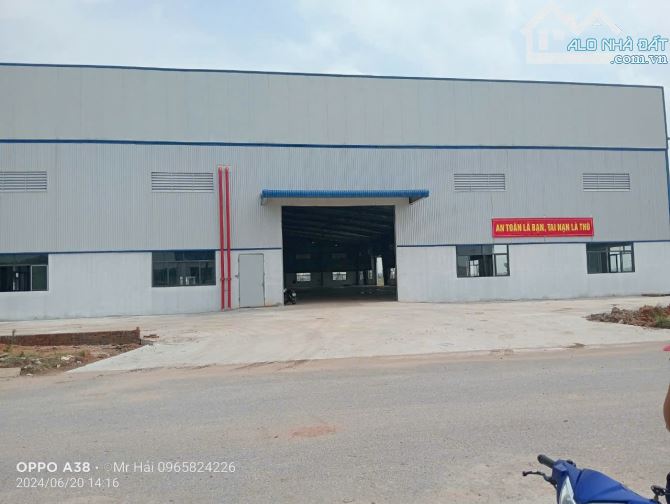 Cho thuê nhà xưởng 3.315m² Bắc Giang - Cơ hội vàng cho doanh nghiệp!
