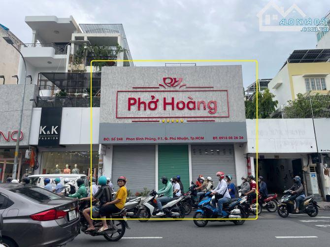 Cho thuê mặt bằng 200m² đường Phan Đình Phùng quận Phú Nhuận - Cơ hội kinh doanh tuyệt vời!