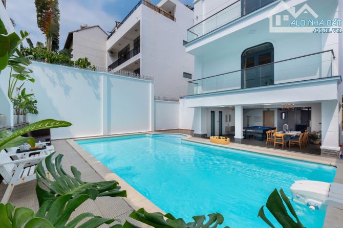 Biệt thự sân vườn Hồ Bơi 267m² tại Phan Chu Trinh - Cách biển 200m, Giá tốt!