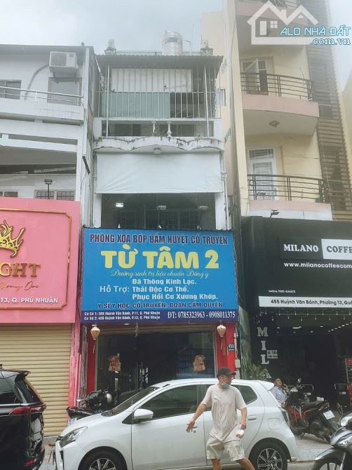 Nhà mặt tiền cho thuê 455A Huỳnh Văn Bánh 156m² - Kinh doanh tự do!