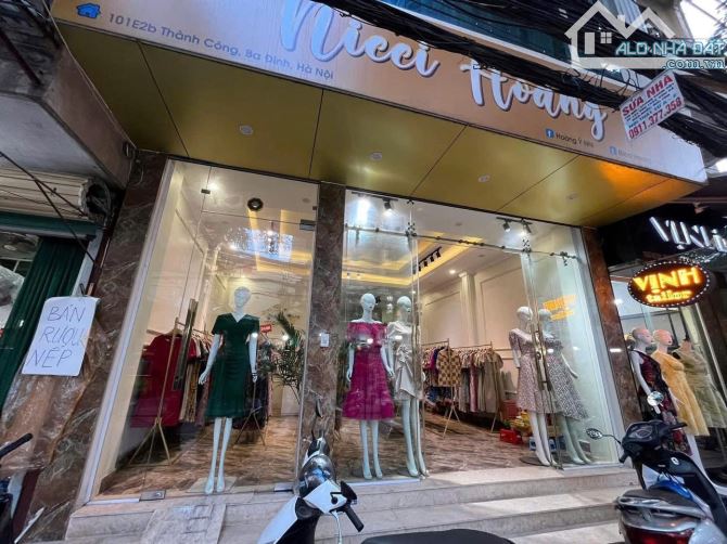 Cho thuê mặt bằng tầng 1 Thành Công 45m² giá 17 triệu - Cơ hội kinh doanh hấp dẫn!