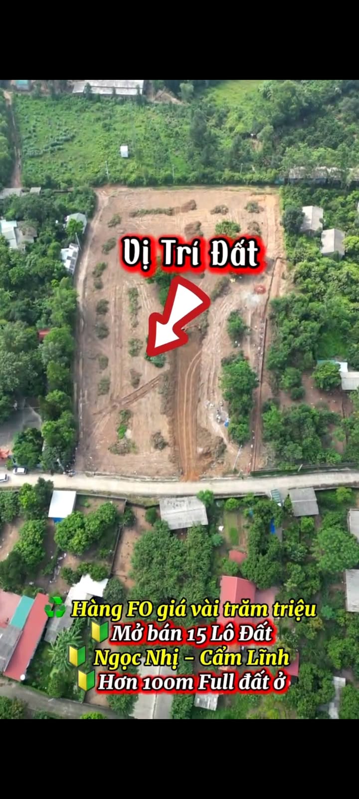 Đất nền Ngọc Nhị, Cẩm Lĩnh 100m² giá 500 triệu - Cơ hội đầu tư hiếm có!