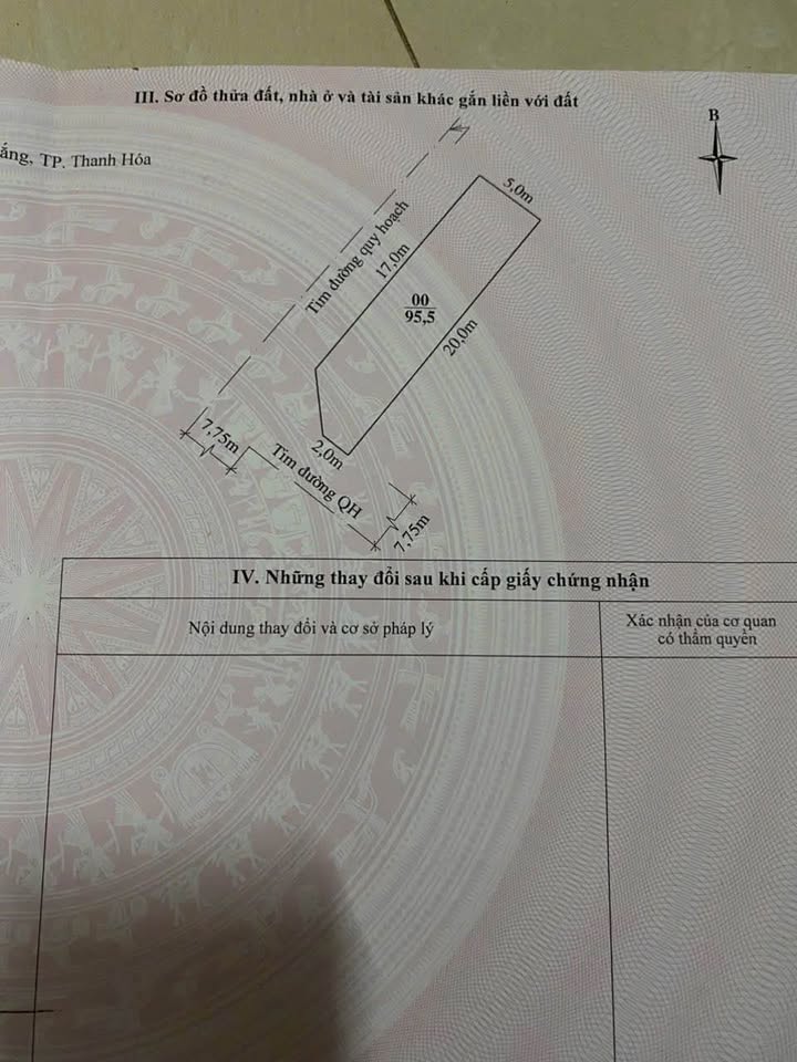Đất nền Quảng Thắng 95m² giá 5 tỷ - Cơ hội đầu tư sinh lời!