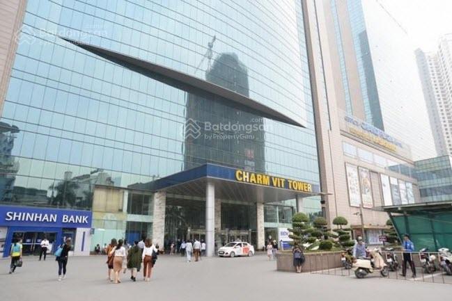 Cho thuê văn phòng 300m² tòa Charmvit, 117 Trần Duy Hưng, Cầu Giấy - An ninh 24/7!