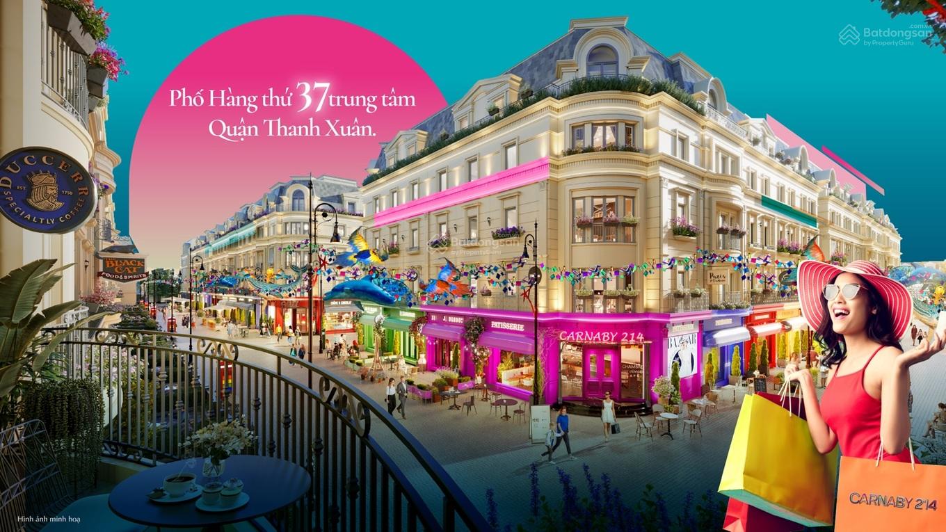 Biệt thự lô góc tại phố đi bộ Carnaby 214 Nguyễn Xiển 133m² - Giá thỏa thuận!