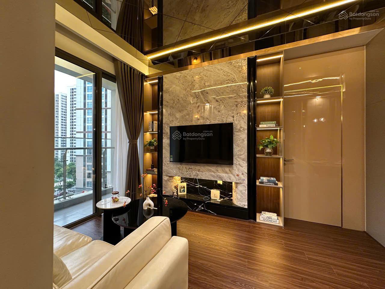 Căn hộ 2 phòng ngủ Masteri Gia Lâm 60m² giá 4.53 tỷ - View công viên xanh mát!