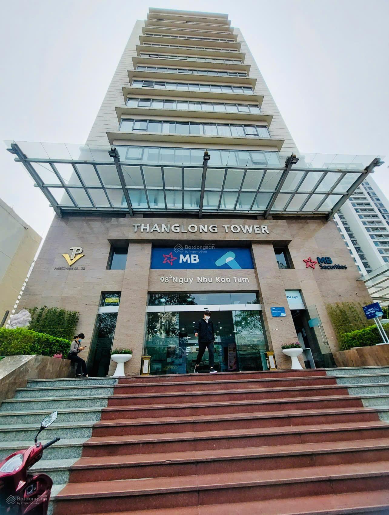 Cho thuê văn phòng Thăng Long Tower 98A Ngụy Như Kon Tum, DT: 50m², 180m², 250m² - Thiết kế hiện đại, tiện nghi đầy đủ!