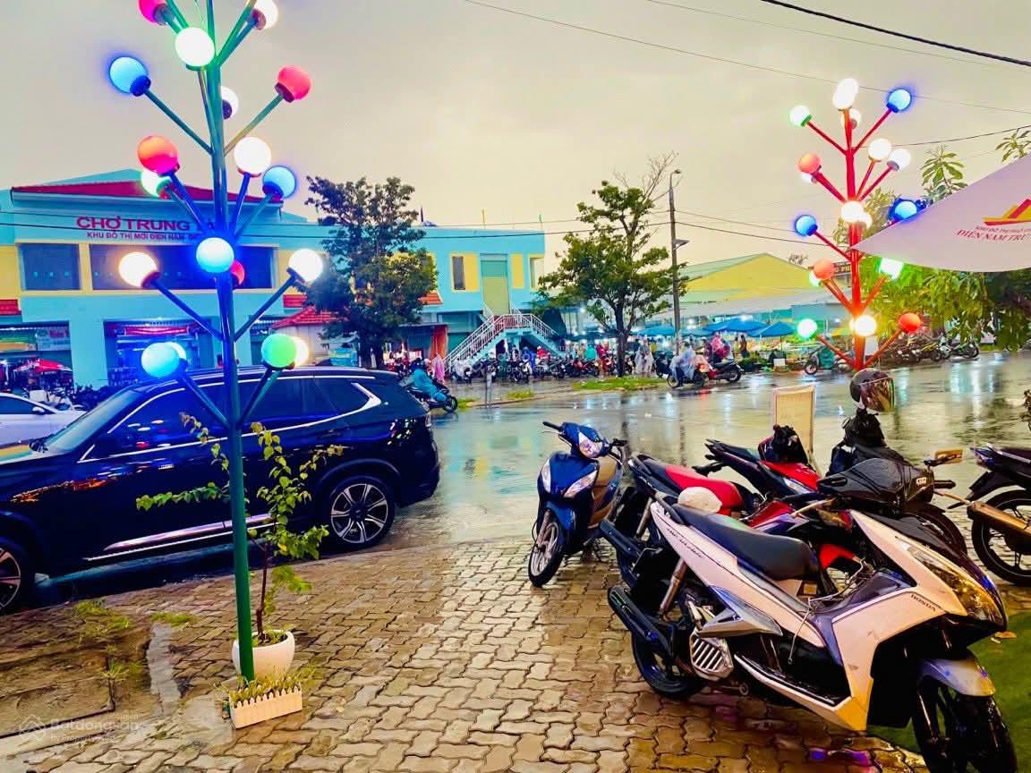 Lô đất vàng mặt tiền đường 27m ngay phố chợ Điện Nam Trung, kinh doanh buôn bán tốt