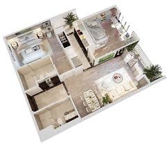 Căn hộ Amber Riverside 80m² giá 15 triệu - Đầy đủ nội thất, chỉ việc vào ở!