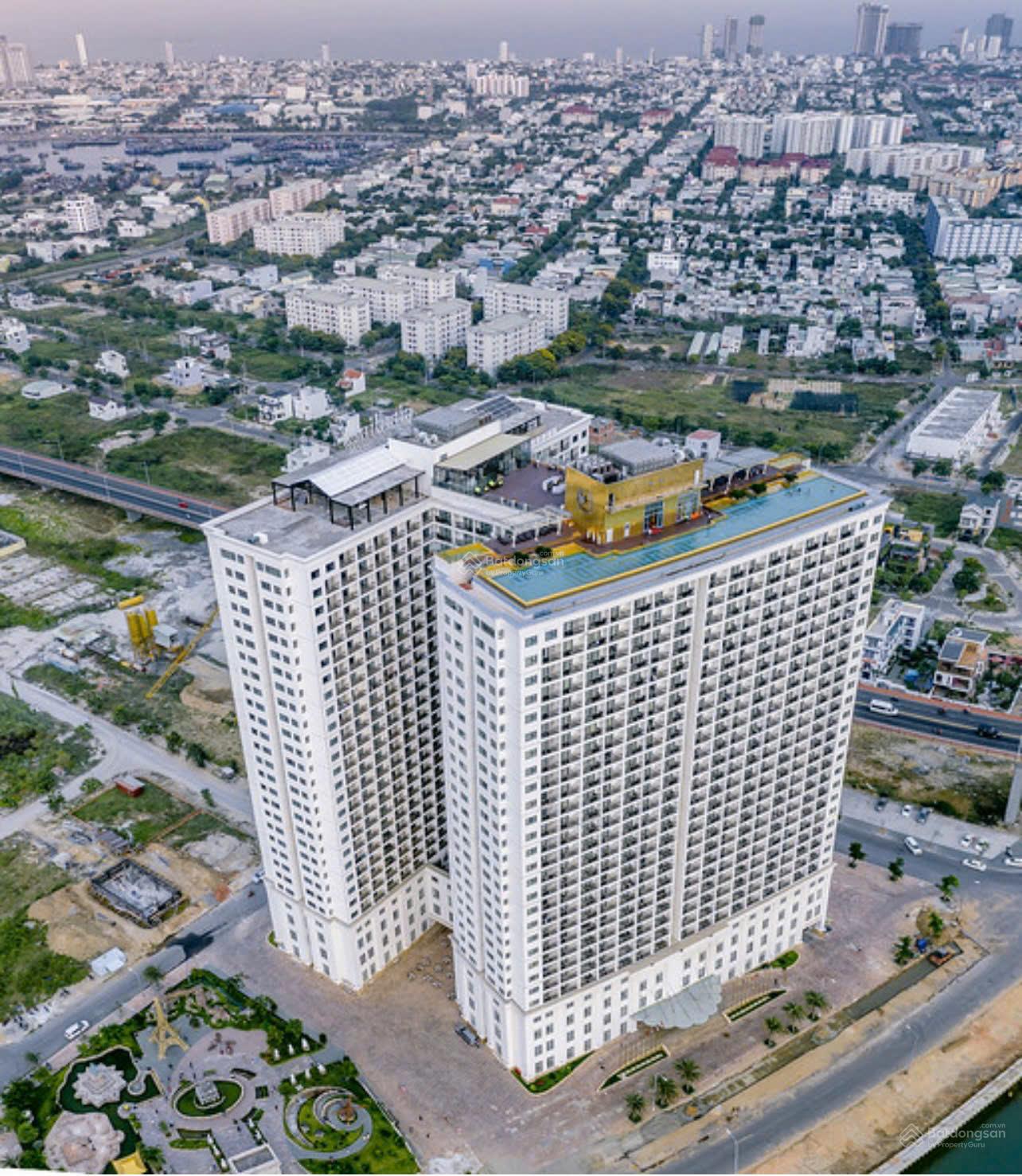 Căn hộ Hòa Bình Green Đà Nẵng 37m² giá 1.25 tỷ - View vịnh triệu đô, cho thuê linh hoạt!