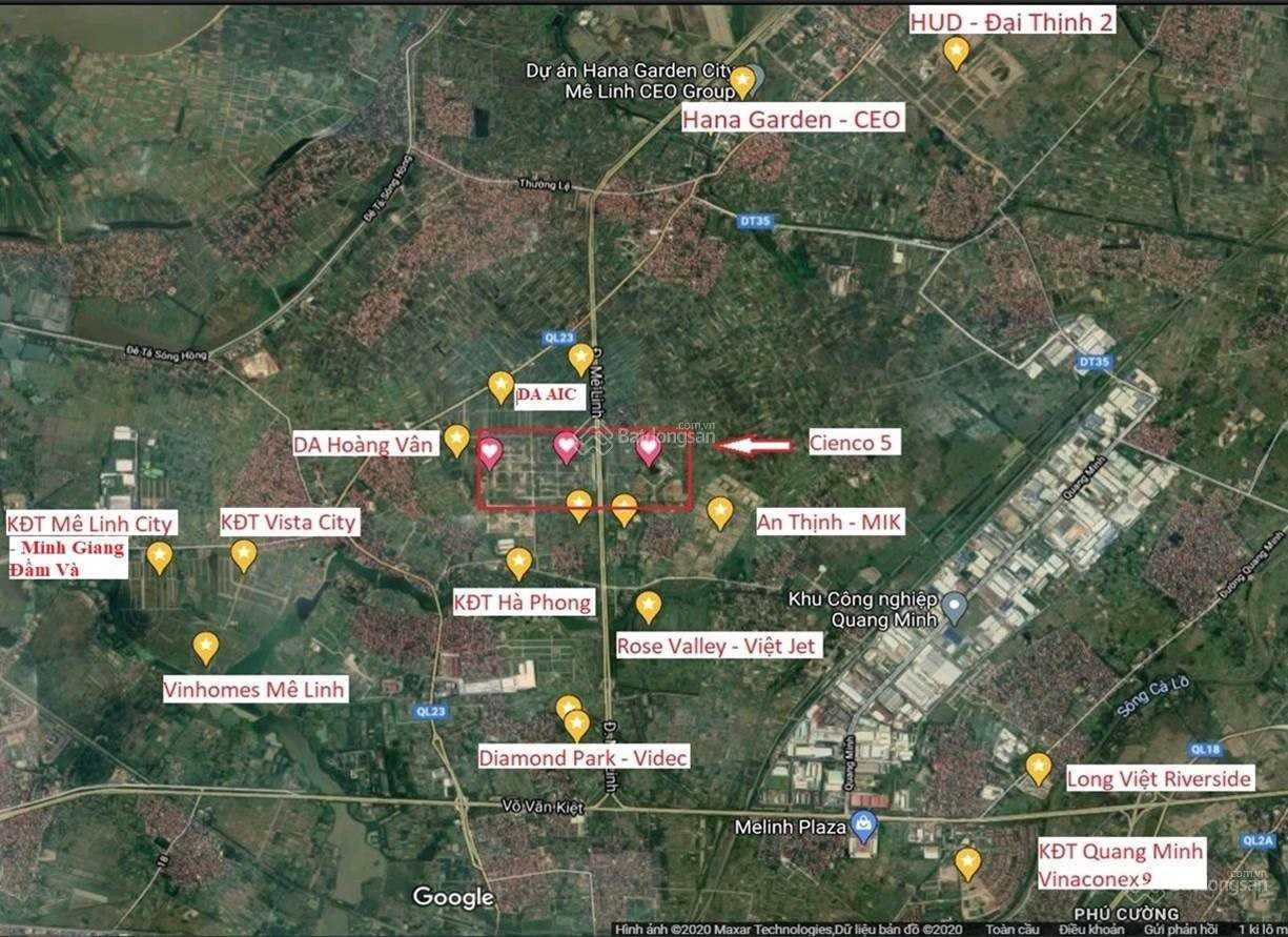 Biệt thự liền kề 90m² tại Diamond Park Mê Linh - Giá chỉ từ 28 triệu/m²