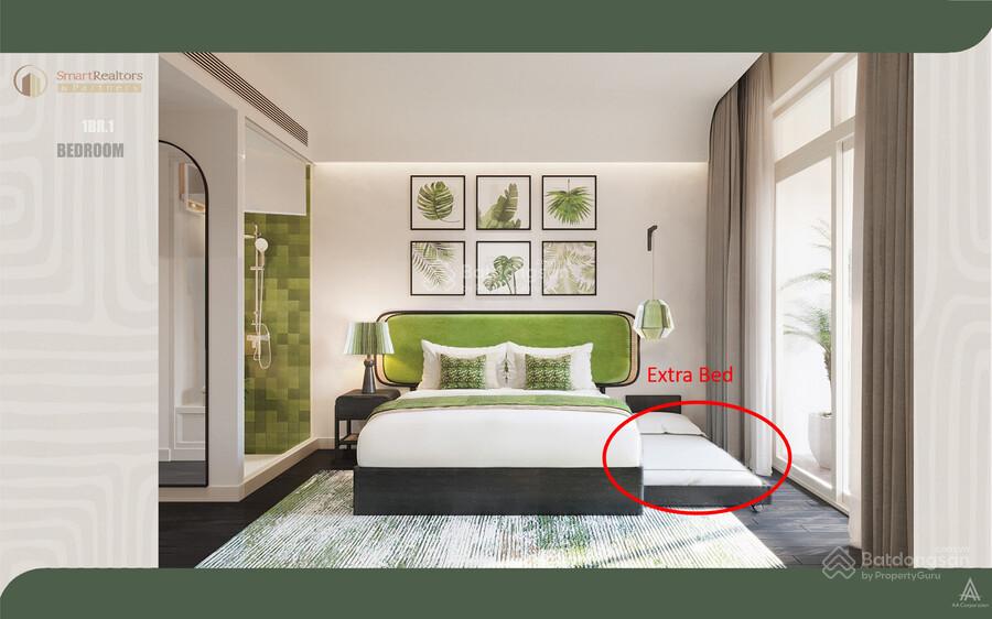 Căn hộ Studio 32m² tại Hillside Residence Phú Quốc - Full nội thất cao cấp, vào ở ngay!