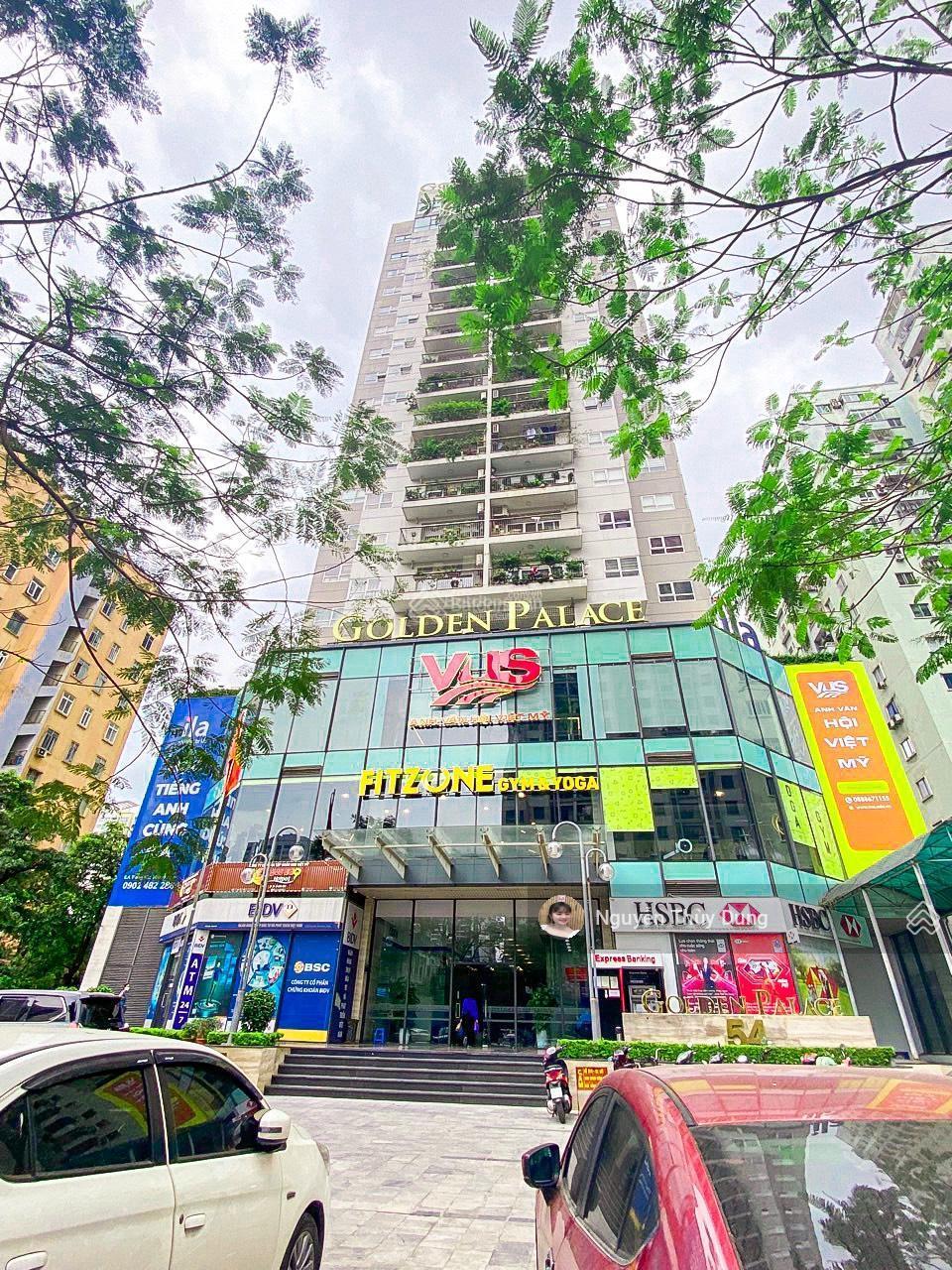 Cho thuê văn phòng tại Golden Palace Lê Văn Lương, Thanh Xuân - Diện tích linh hoạt từ 120m² đến 380m²