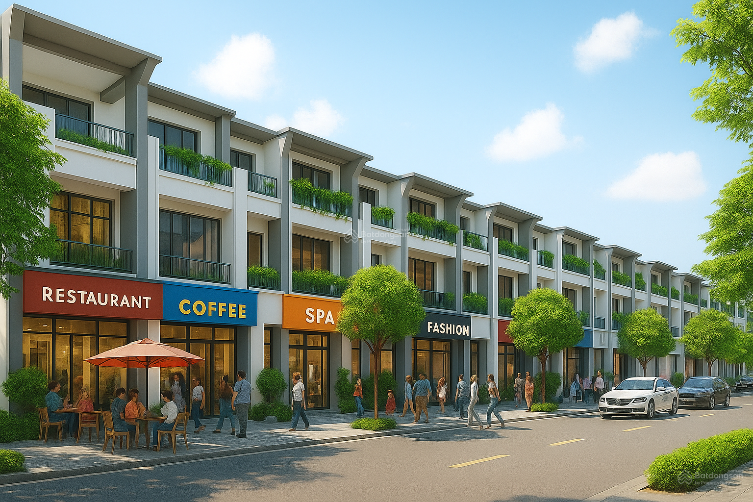 Shophouse 3 tầng mặt tiền sông Vàm Cỏ Đông - Cơ hội hợp tác kinh doanh hấp dẫn!