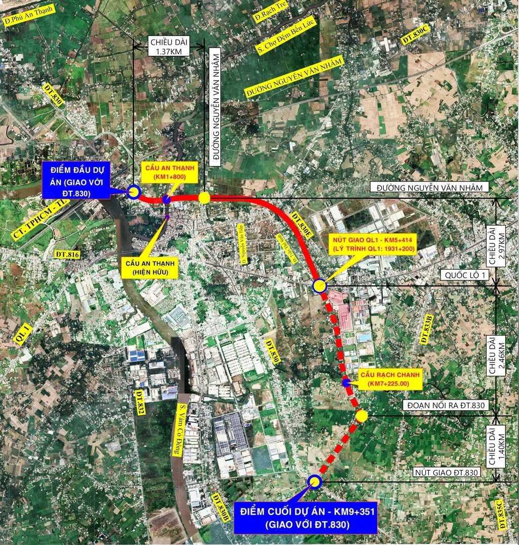 Đất nền Phúc Long, Bến Lức 100m² giá chỉ 1.65 tỷ - Sổ hồng riêng chính chủ!