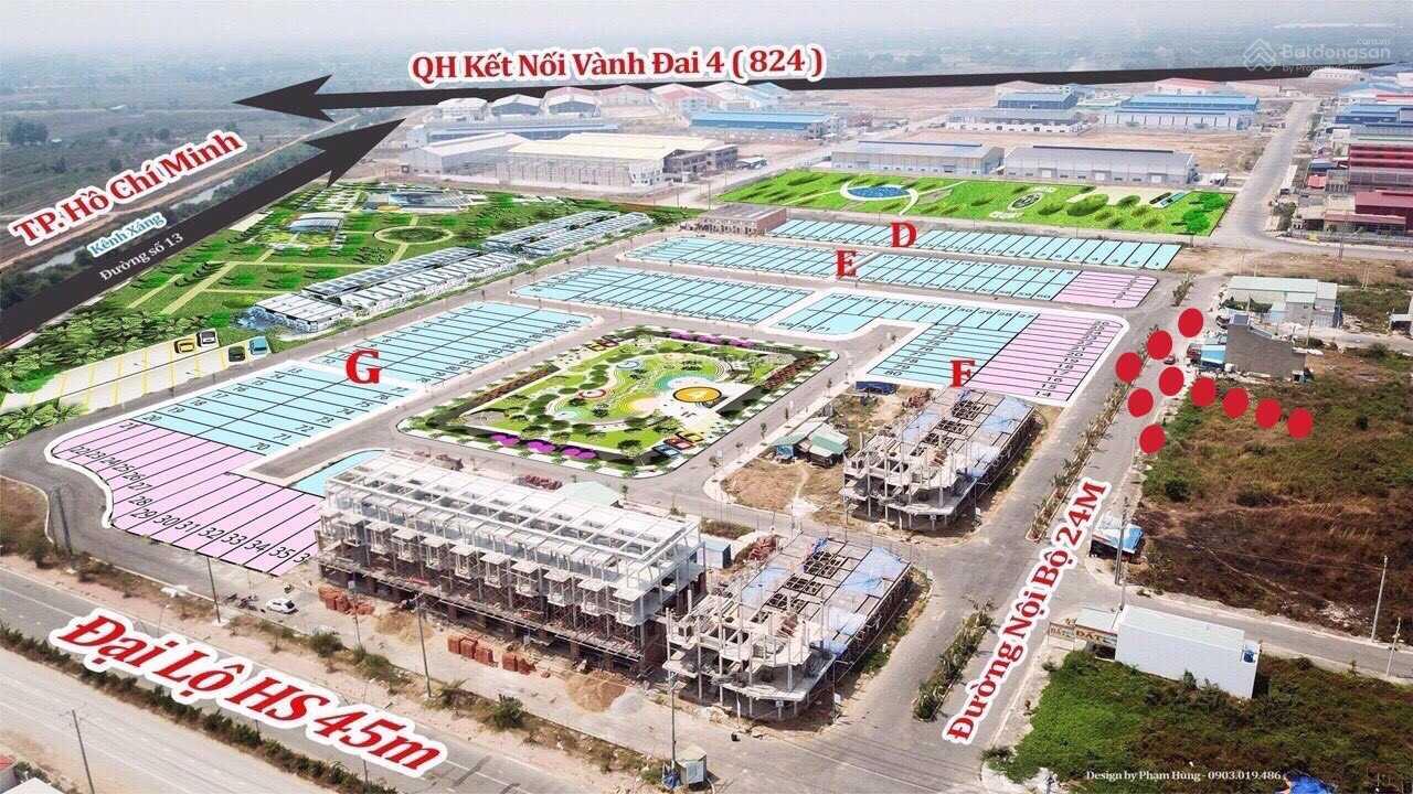 Đất KDC Galaxy Hải Sơn, Đức Hòa 100m² giá 1,1 tỷ - Cơ hội đầu tư sinh lời!