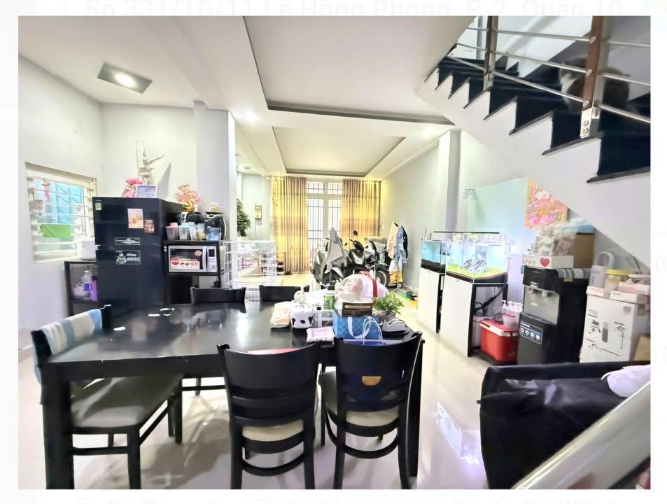 Nhà riêng Quận 10 Đường Lê Hồng Phong 32m² giá 8 tỷ - Diện tích nở hậu 6.5m