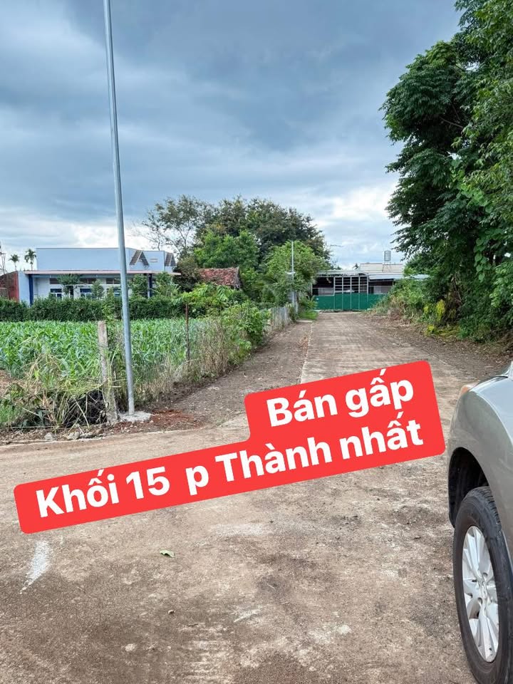 Đất nền Thành Nhất 165m² giá 580 triệu - Sổ đỏ chính chủ, thổ cư 100%!