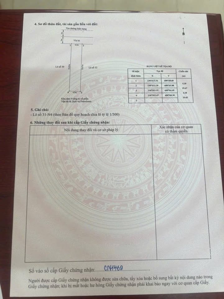 Đất nền tái định cư Vườn Mơ, Hải Phòng 82.5m² giá 4.455 tỷ - Đường lớn, vị trí đắc địa!